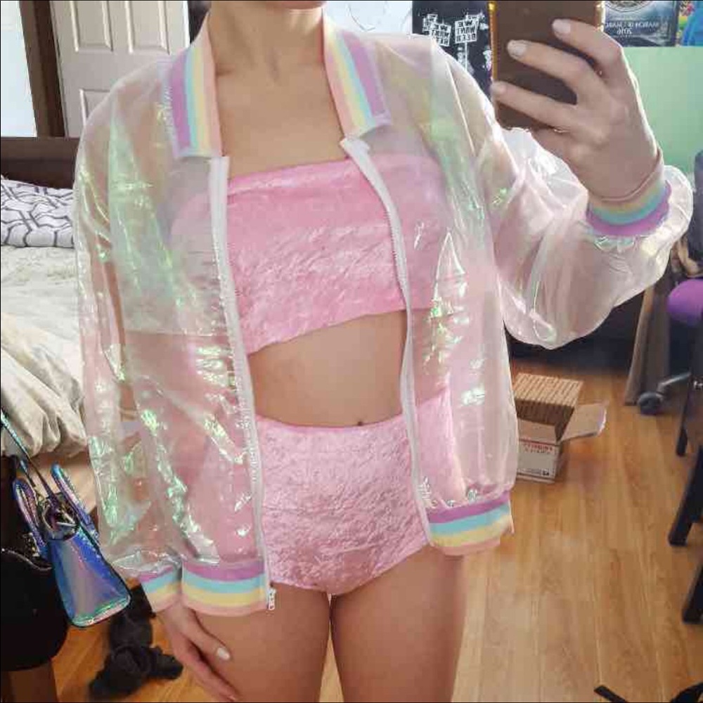 Hologram Halsey Bomber Jacket